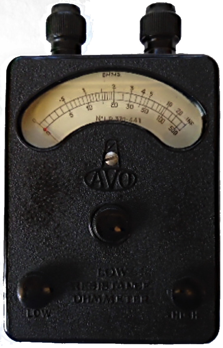 AVO low resistance ohmmeter